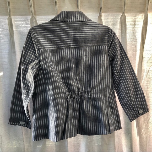 Blazer Kate Spade Broome Street blue & white pinstripe - Picture 4 of 5